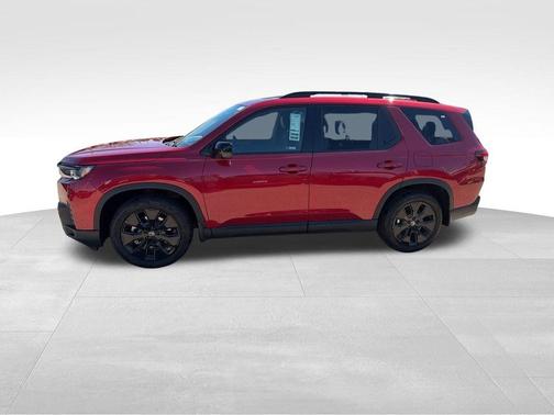 Radiant Red Metallic II 2026 Honda Pilot Black Edition