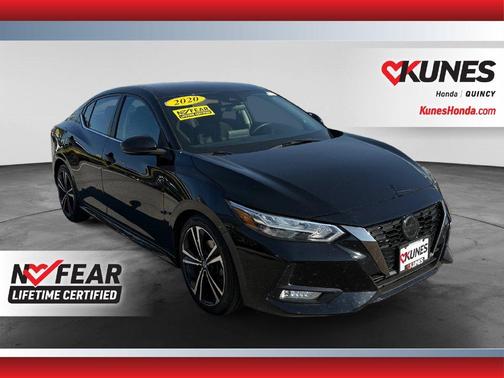 Black 2020 Nissan Sentra SR