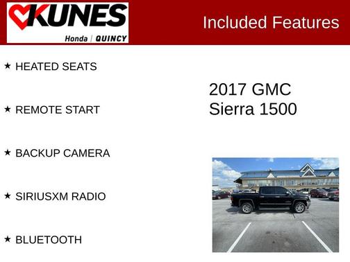 Onyx Black 2017 GMC Sierra 1500 SLT