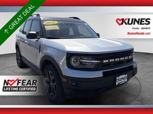 Silver Metallic 2021 Ford Bronco Sport Outer Banks