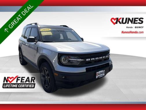 Silver Metallic 2021 Ford Bronco Sport Outer Banks