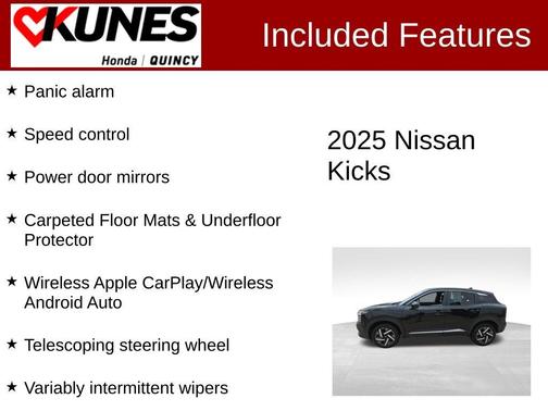 2025 Nissan Kicks SV