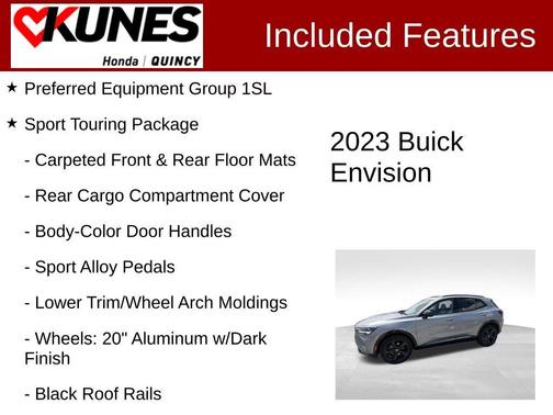 Moonstone Gray Metallic 2023 Buick Envision Essence