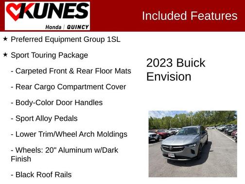 Moonstone Gray Metallic 2023 Buick Envision Essence