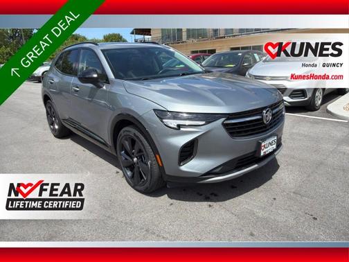 Moonstone Gray Metallic 2023 Buick Envision Essence