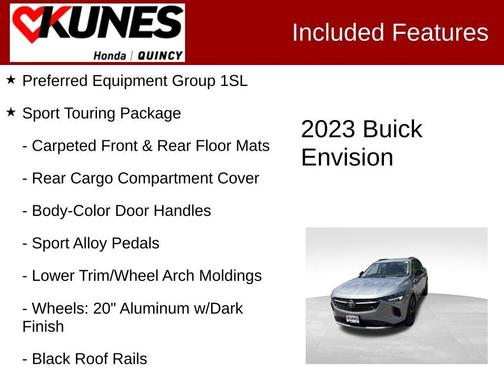 Moonstone Gray Metallic 2023 Buick Envision Essence