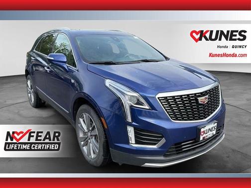 Opulent Blue Metallic 2024 Cadillac XT5 Premium Luxury