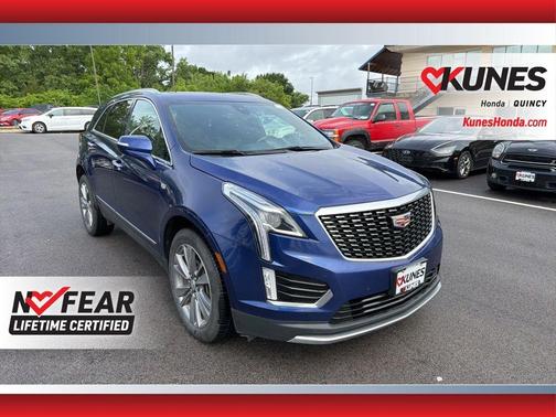 Opulent Blue Metallic 2024 Cadillac XT5 Premium Luxury