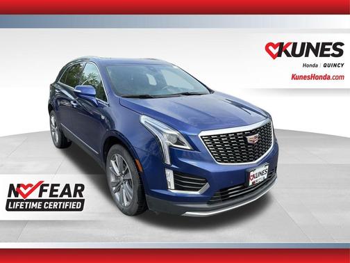 Opulent Blue Metallic 2024 Cadillac XT5 Premium Luxury