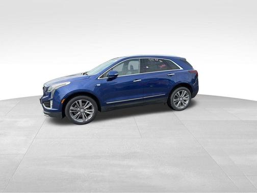 Opulent Blue Metallic 2024 Cadillac XT5 Premium Luxury