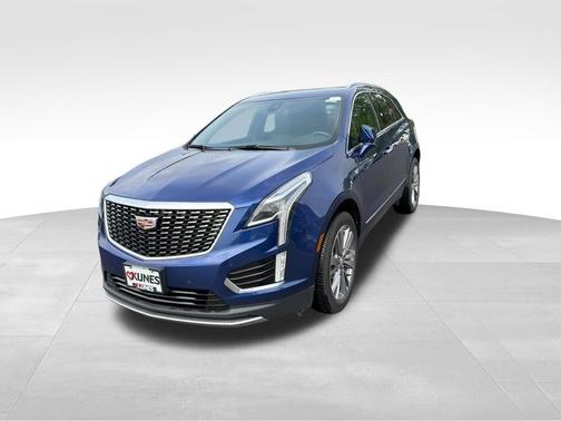 Opulent Blue Metallic 2024 Cadillac XT5 Premium Luxury