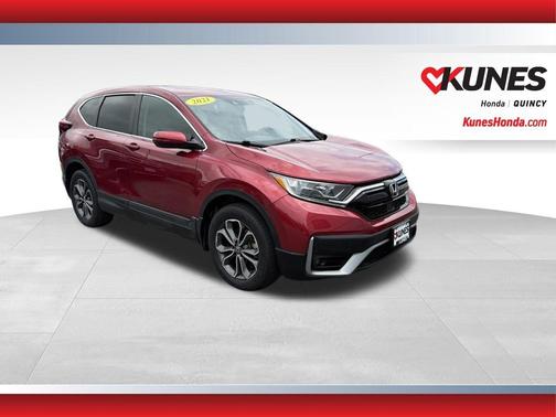 Red 2021 Honda CR-V EX