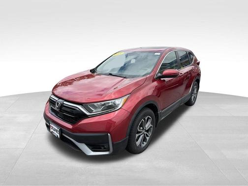 Red 2021 Honda CR-V EX
