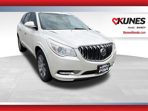 White Diamond Clearcoat 2013 Buick Enclave Leather