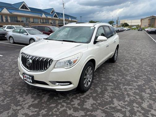 White Diamond Clearcoat 2013 Buick Enclave Leather