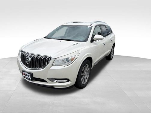 White Diamond Clearcoat 2013 Buick Enclave Leather