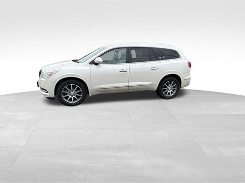 White Diamond Clearcoat 2013 Buick Enclave Leather