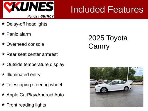 Ice 2025 Toyota Camry LE