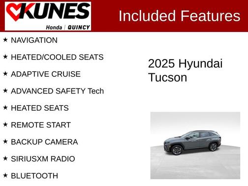 Hampton Gray 2025 Hyundai TUCSON SEL