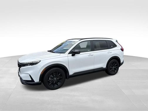 Platinum White Pearl 2026 Honda CR-V Hybrid Sport