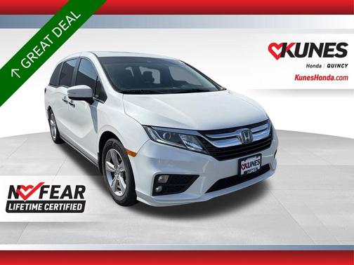 Platinum White Pearl 2020 Honda Odyssey EX-L