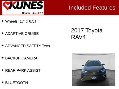 Aqua 2017 Toyota RAV4 LE