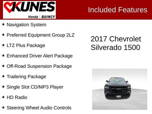 2017 Chevrolet Silverado 1500 LTZ