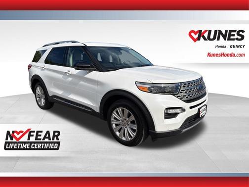 White Metallic 2020 Ford Explorer Limited