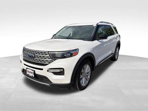 White Metallic 2020 Ford Explorer Limited