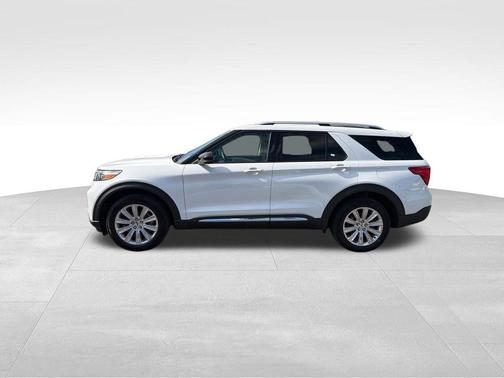 White Metallic 2020 Ford Explorer Limited