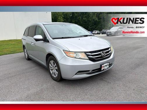 Alabaster Silver Metallic 2015 Honda Odyssey EX-L