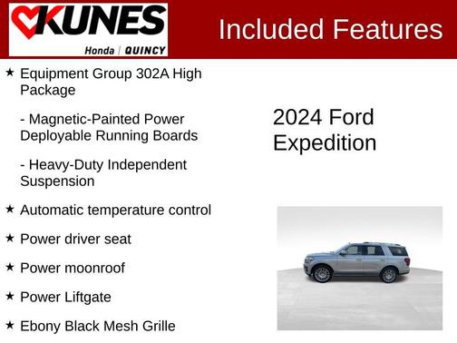 Iconic Silver Metallic 2024 Ford Expedition Limited