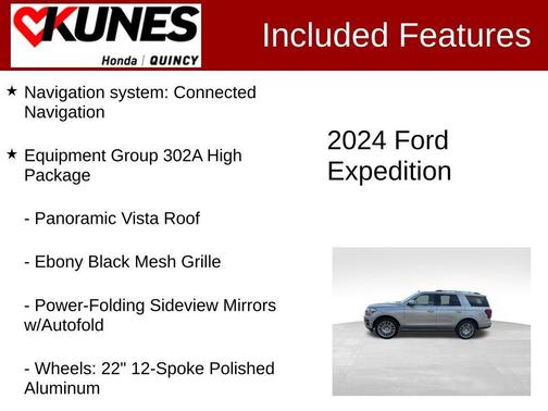 Iconic Silver Metallic 2024 Ford Expedition Limited