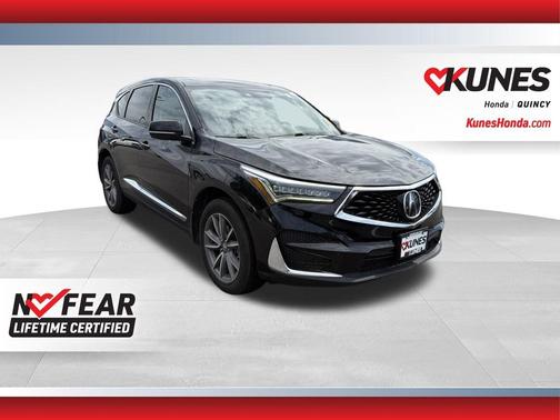 Black 2019 Acura RDX Advance Package