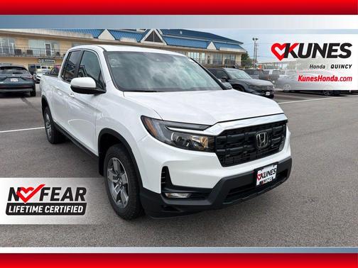 Platinum White Pearl 2026 Honda Ridgeline RTL