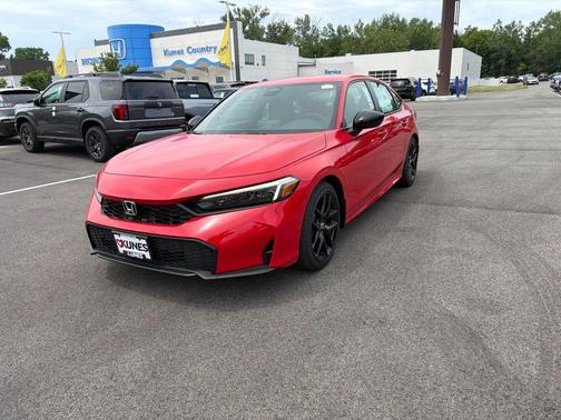 Rallye Red 2026 Honda Civic Sport