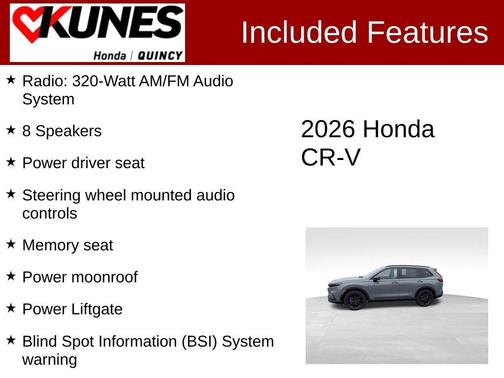 Urban Gray Pearl 2026 Honda CR-V Hybrid Sport-L