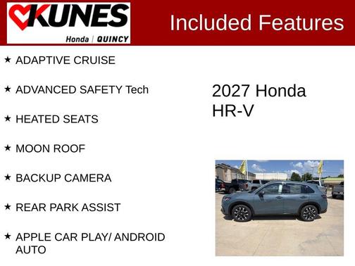 Pearl 2027 Honda HR-V EX-L