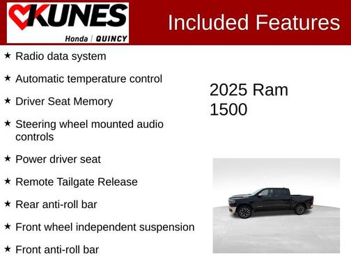 Diamond Black 2025 RAM 1500 Laramie