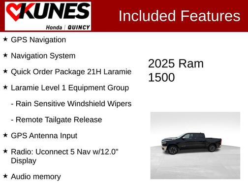 Diamond Black 2025 RAM 1500 Laramie