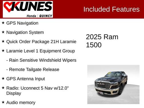Diamond Black 2025 RAM 1500 Laramie
