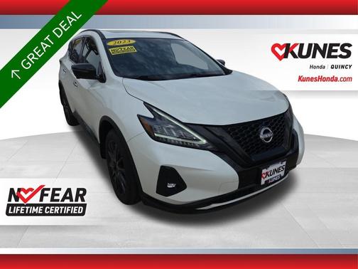 White 2023 Nissan Murano SL