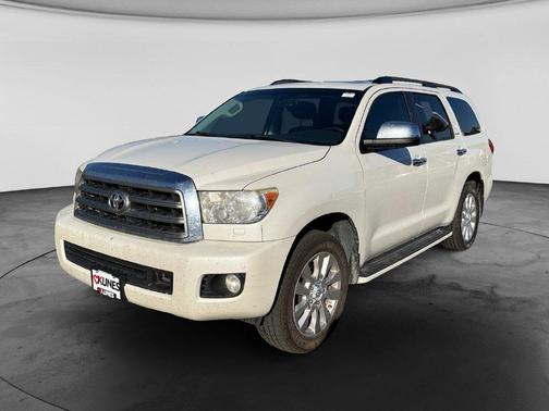 Super White 2017 Toyota Sequoia Platinum