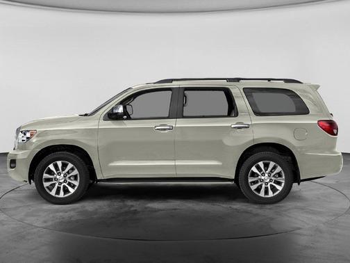 Super White 2017 Toyota Sequoia Platinum