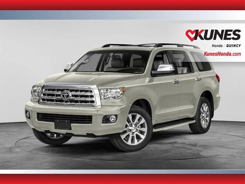 Super White 2017 Toyota Sequoia Platinum