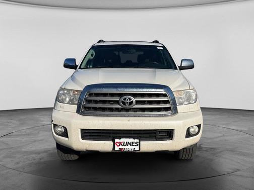 Super White 2017 Toyota Sequoia Platinum