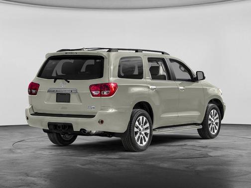 Super White 2017 Toyota Sequoia Platinum