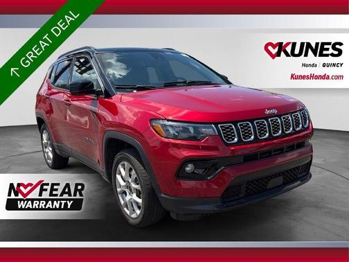 Red 2025 Jeep Compass Limited