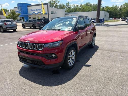 Red 2025 Jeep Compass Limited