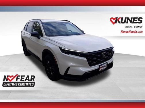 Platinum White Pearl 2026 Honda CR-V Hybrid Sport-L